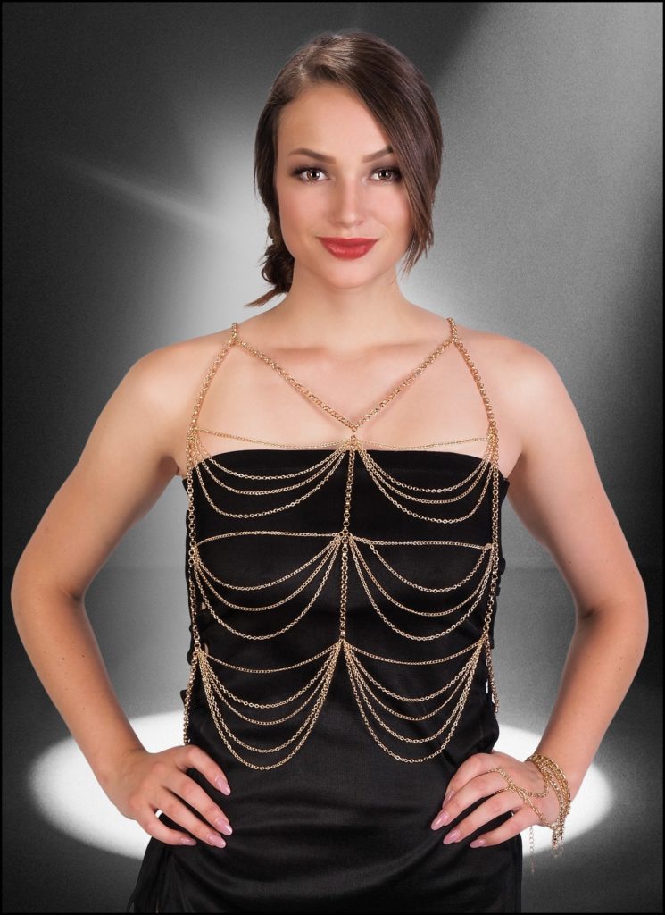 Picture of Western Fashion 14335-G Body Chain, Gold
