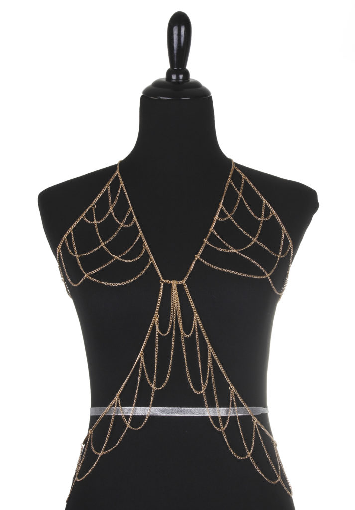 Picture of Western Fashion 14336-G Body Chain, Gold