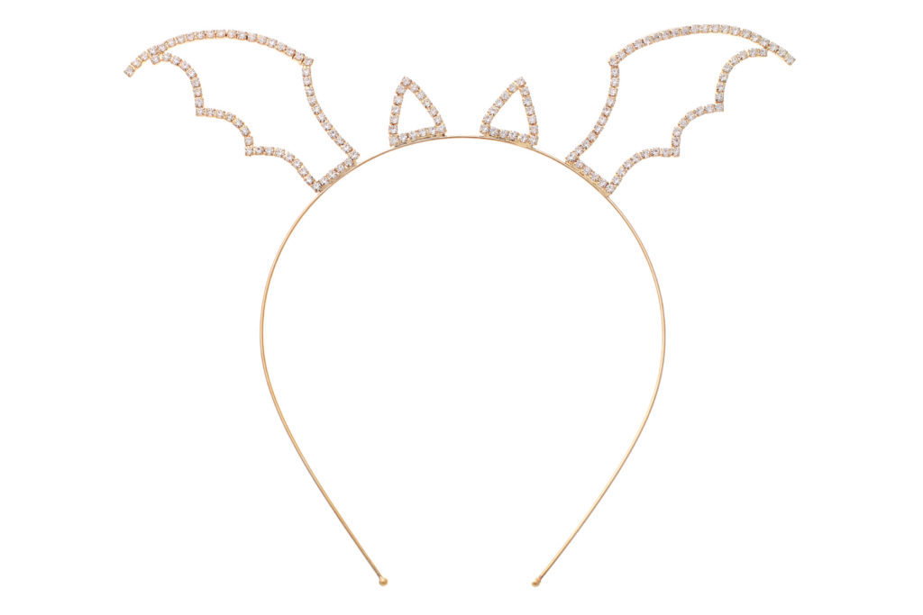 Picture of Western Fashion 71556-GLD Bat Ears & Wings Headband&#44; Gold