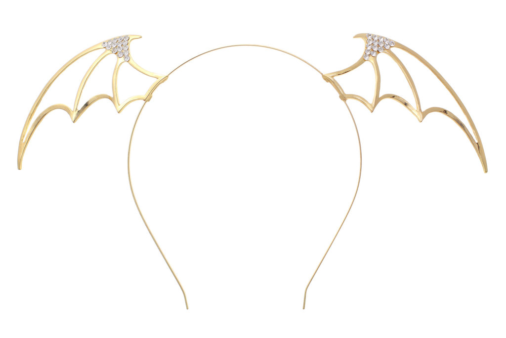 Picture of Western Fashion 71602-GLD Bat Wings Headband&#44; Gold