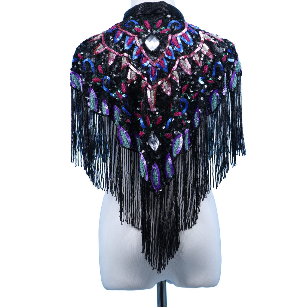 Picture of Western Fashion 8876 Beaded Cape&#44; Multi Color