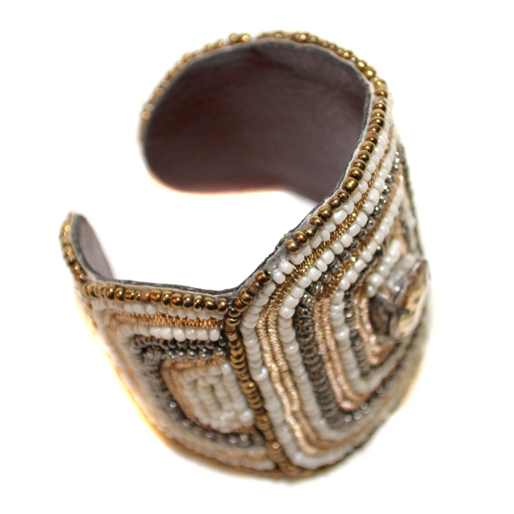 Picture of Western Fashion 99036 Tribal Beaded Cuff&#44; Multi Color