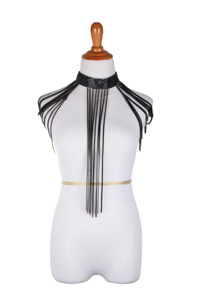 Picture of Western Fashion 14360-BLK Body Chain, Black