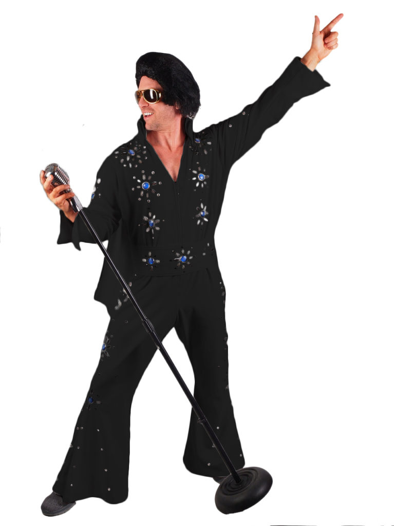 Picture of Western Fashion 4220-BLK-S Rock & Roll Costume&#44; Black - Small