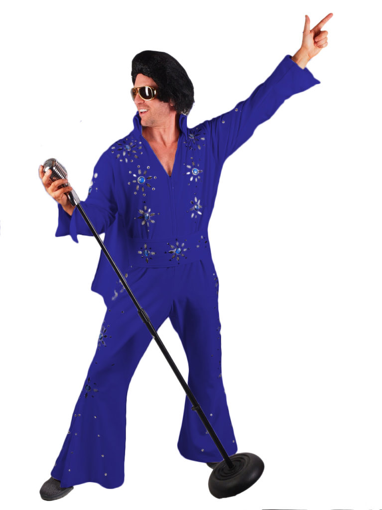 Picture of Western Fashion 4220-RYL-S Rock & Roll Costume&#44; Royal - Small