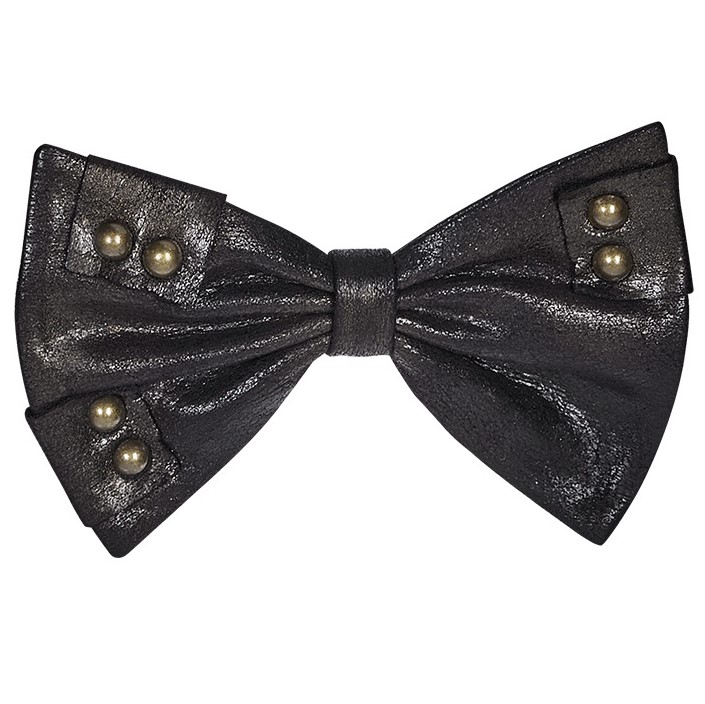 Picture of Western Fashion WS315-BLK Steampunk Vintage Bow Tie&#44; Black - One Size