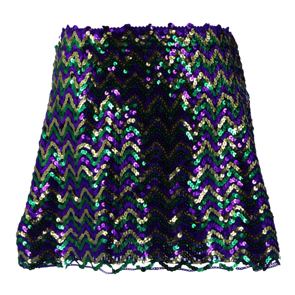 Picture of Western Fashion 2273-MDG Sequin Skirt&#44; Mardigras