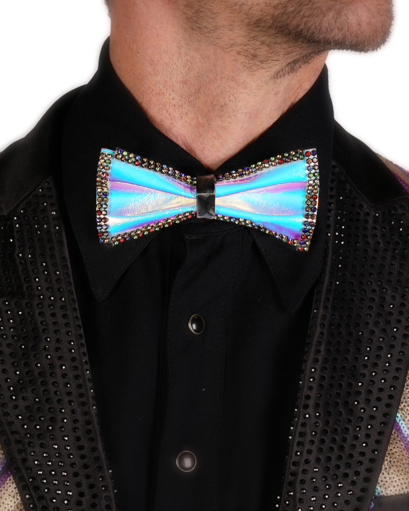 Picture of Western Fashion SY112 Rhinestone Bow Tie