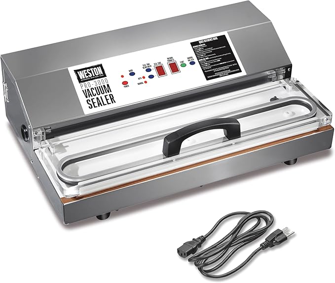 65-0420-W Pro-3000 Stainless Steel Vacuum Sealer Machine, ETL