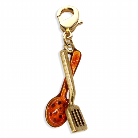 Picture of Whimsical Gifts 2662G Cooking Utensils Charm Dangle in Gold