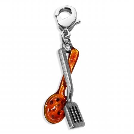 Picture of Whimsical Gifts 2662S Cooking Utensils Charm Dangle in Silver