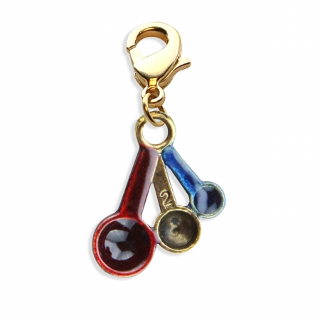 Picture of Whimsical Gifts 2716G Measuring Spoons Charm Dangle in Gold