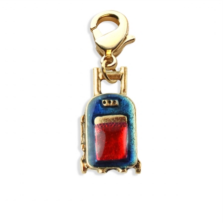 Picture of Whimsical Gifts 321G Travel Bag Charm Dangle in Gold