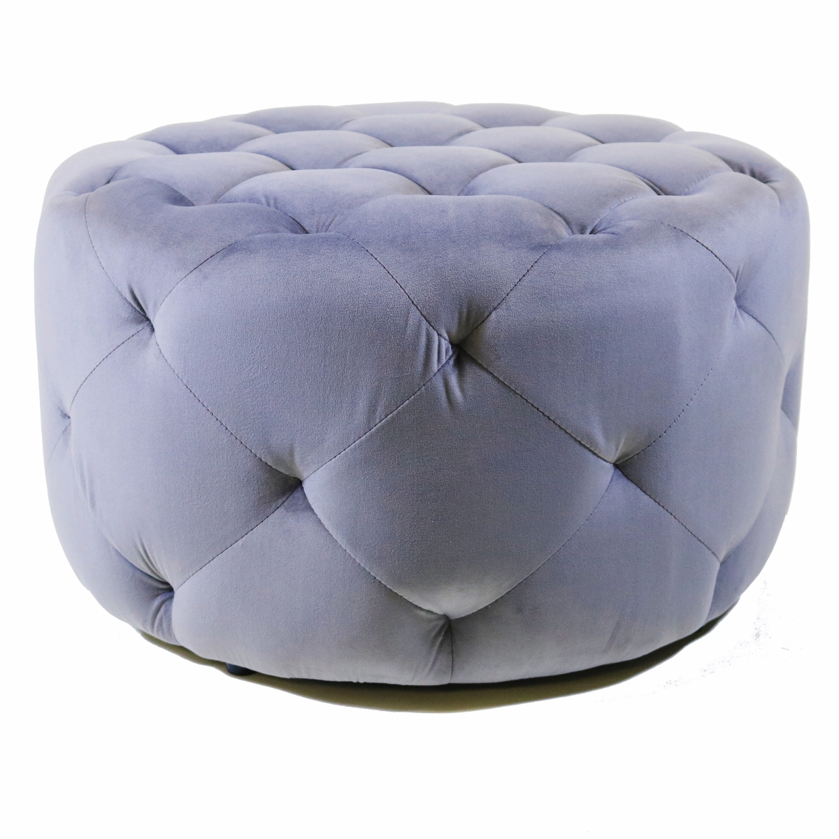 Picture of Warehouse of Tiffany XY6002 (HLR-18) Warehouse of Tiffany Meerna 24-inch Round Tufted Padded Ottoman