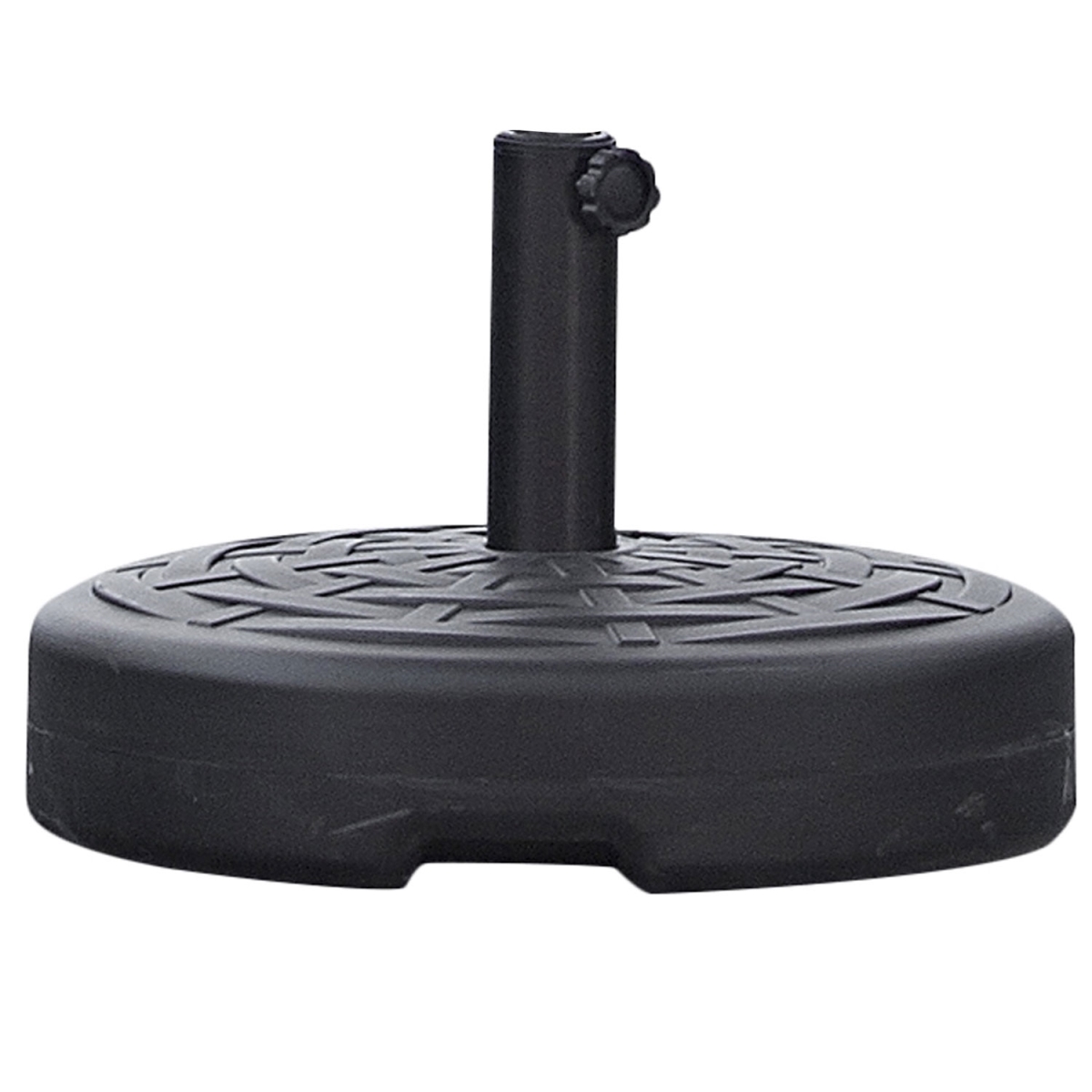 Picture of Whiteline Imports BAS1695-BLK Eliana Round Umbrella Base, Black