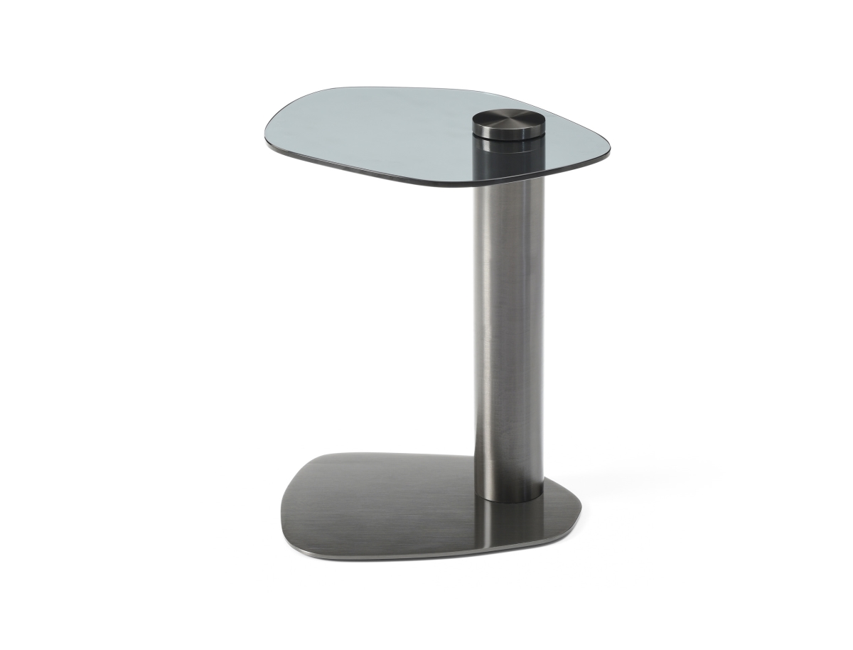 ST1900-GRY 18 x 24 in. Mabel Side Table, Gray