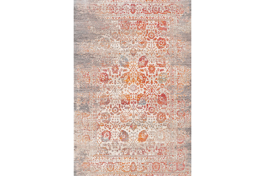 RU1909B 47 x 71 in. Occasional Barbara Decorative Polyester Area Rug, Multi Color