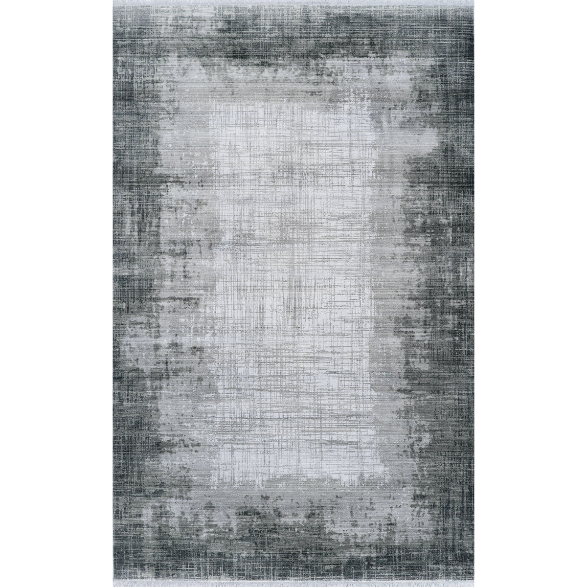 Whiteline RU1915D 8 x 5 ft. Modern Living Deborah Polyester Area Rug, Multi Color
