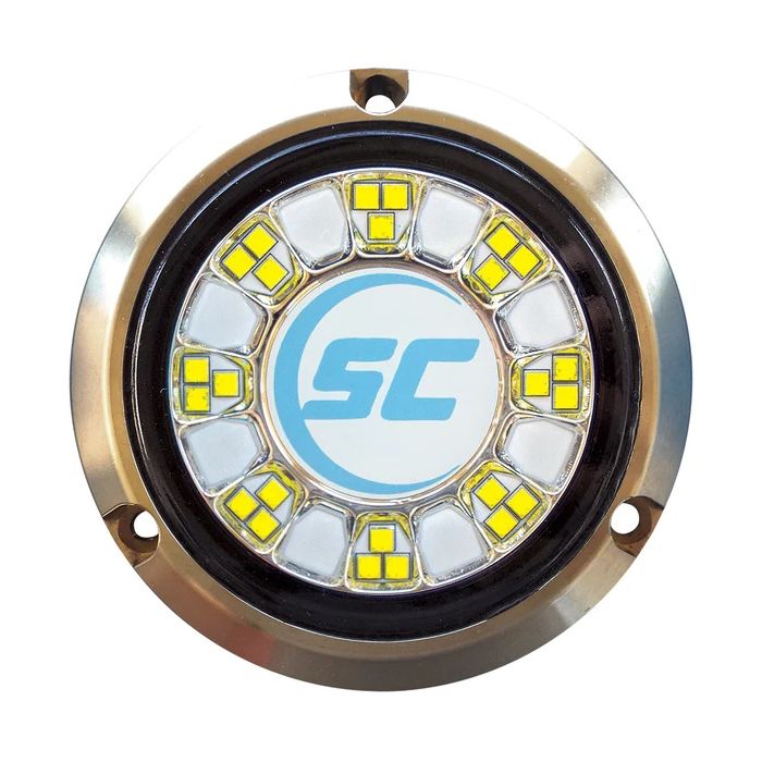 Shadow Caster Shadow-Caster Single-Color Bronze Underwater Light 24 LEDs, Great White Made in USA | Camping World
