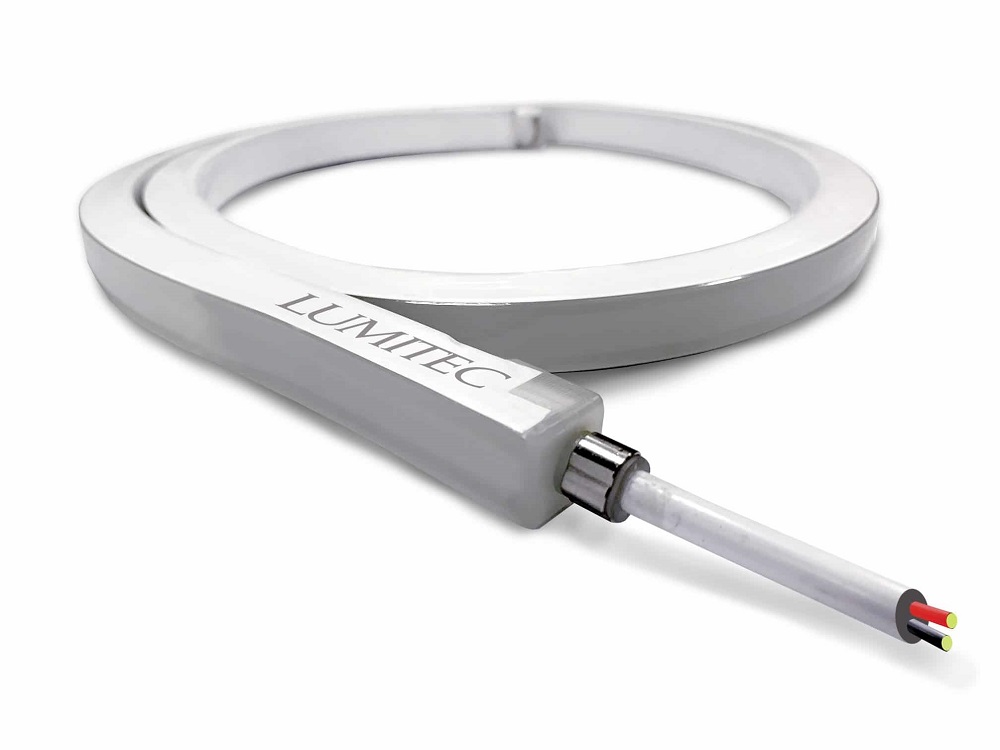 LUM101649 7.5 ft. 10-14VDC RGBW Moray Flex Strip Light, White