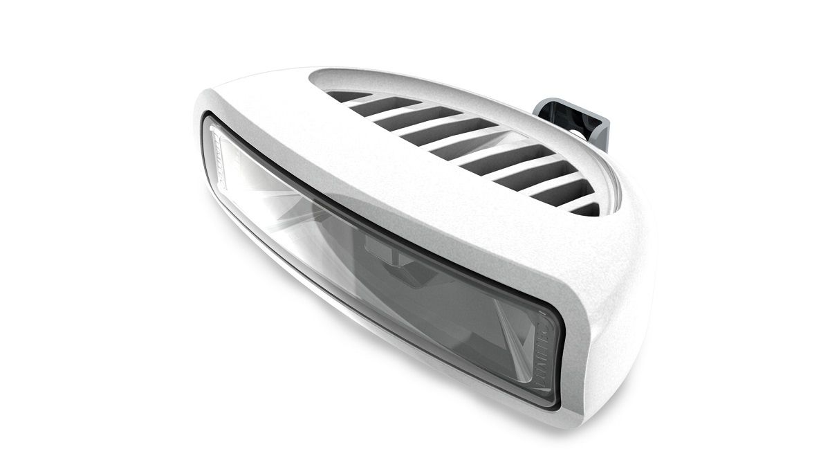 Caprera3 Flood Light LEDs Dimmable Bracket Mount, White & Red