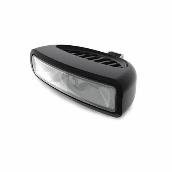 12 & 24V Caprera 3 Flood Light White & Red Dimmable Bracket Mount Boat LEDs Light, Black