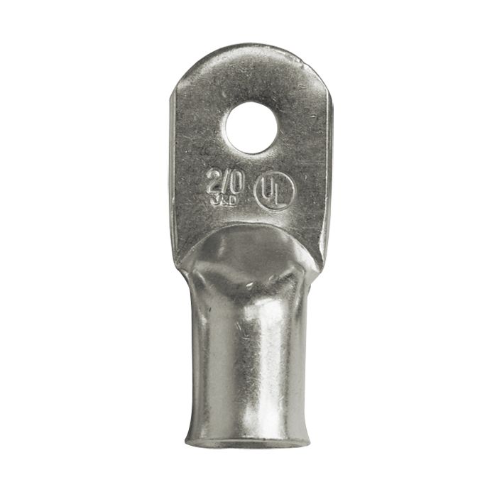 4 AWG Tinned Copper No. 10 Lug - Pack of 25