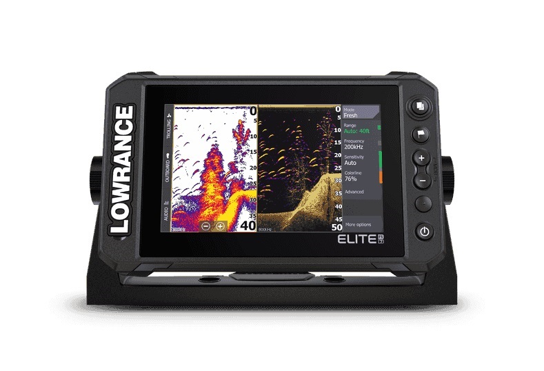 Lowrance Elite FS 7 Fishfinder/Chartplotter Combo with HDI Transducer and C-MAP Contour Charts | by West Marine