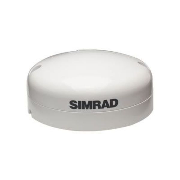 SIM00011043002 GS25 GPS Module Antenna with Built in Rate Compass, White