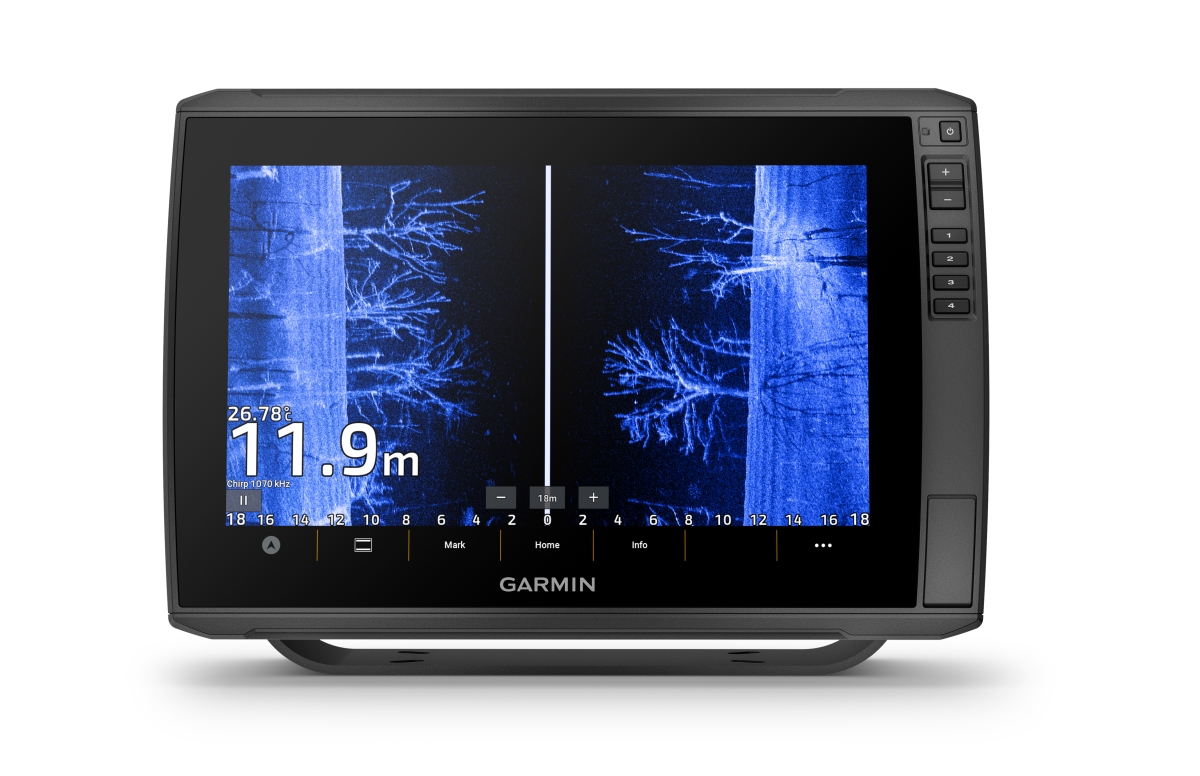 Picture of Garmin GAR0100288101 12 in. Echomap Ultra 2 122SV Worldwide Base Map Chartplotter with GT56UHD-TM Transducer