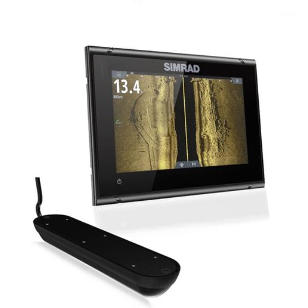 Picture of Simrad SIM00014838002 7 in. GO7 XSR Plotter Active Imaging 3 in 1 C-Map Discover