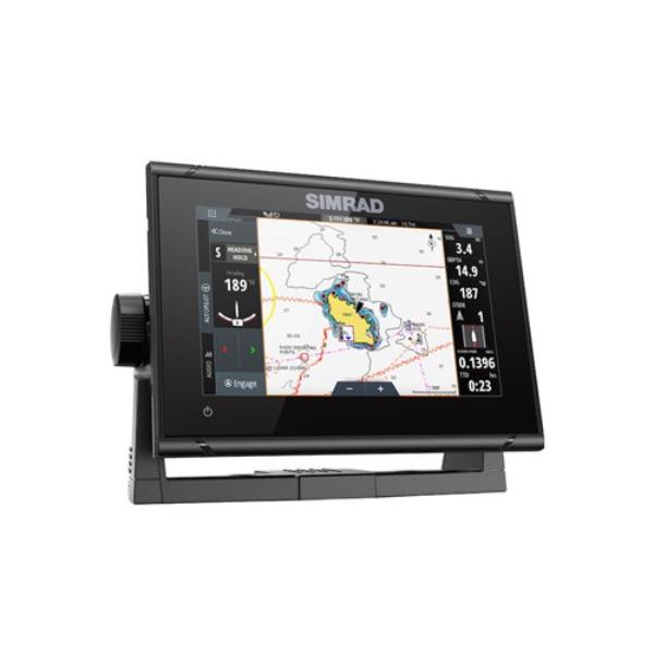 Picture of Simrad SIM00014326002 7 in. GO7 XSR Plotter with HDI Transducer C-Map Discover MicroSD