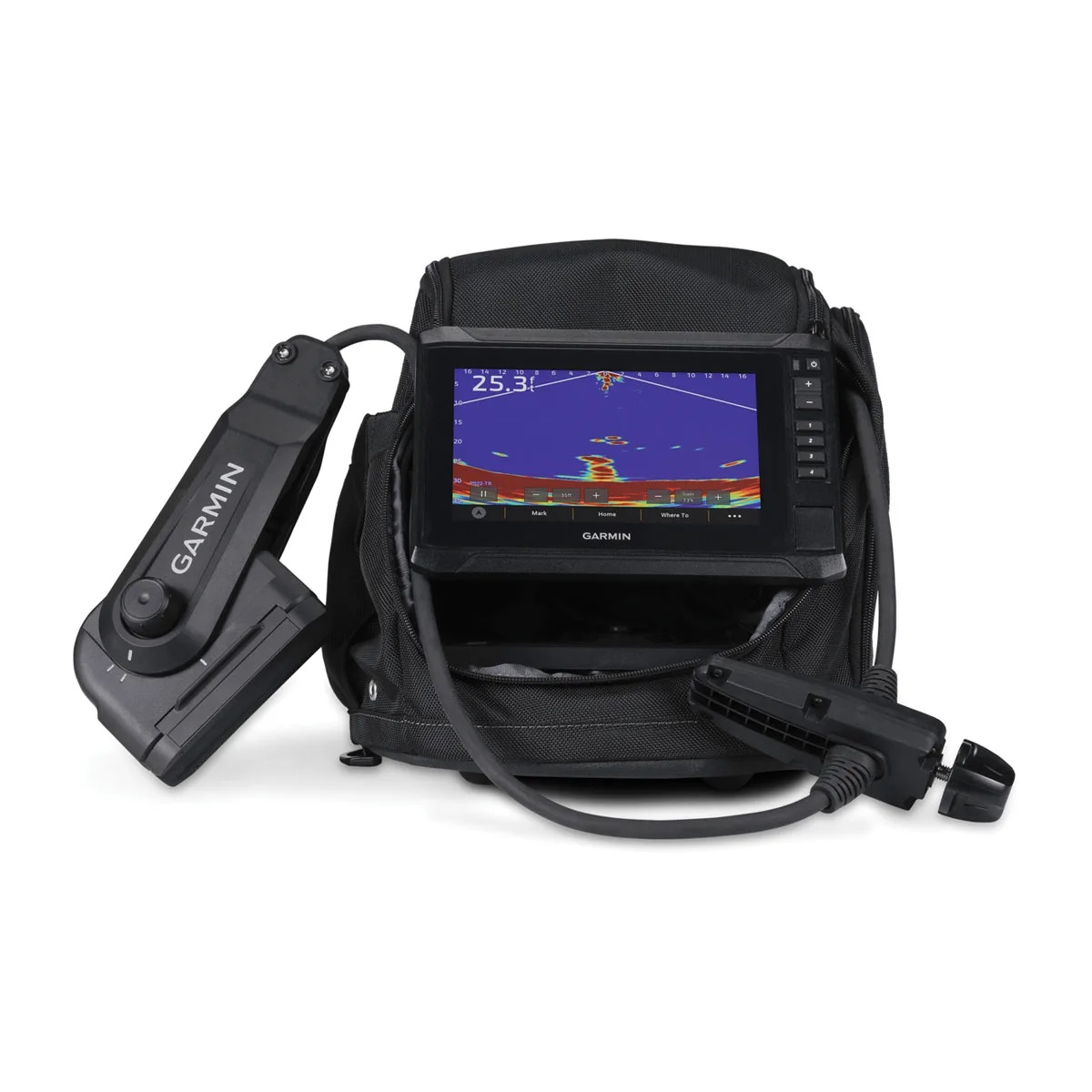 Picture of Garmin GAR0100268430 ECHOMAP UHD2 73sv Panoptix PS22-IF Bundle GN & US Inland