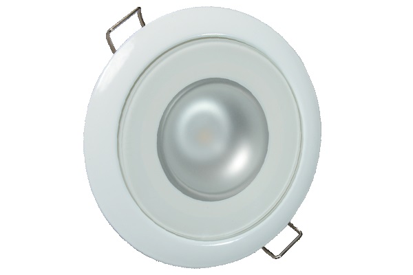 Picture of Lumitec LUM113129 Mirage Down Warm LED&#44; Light White Finish