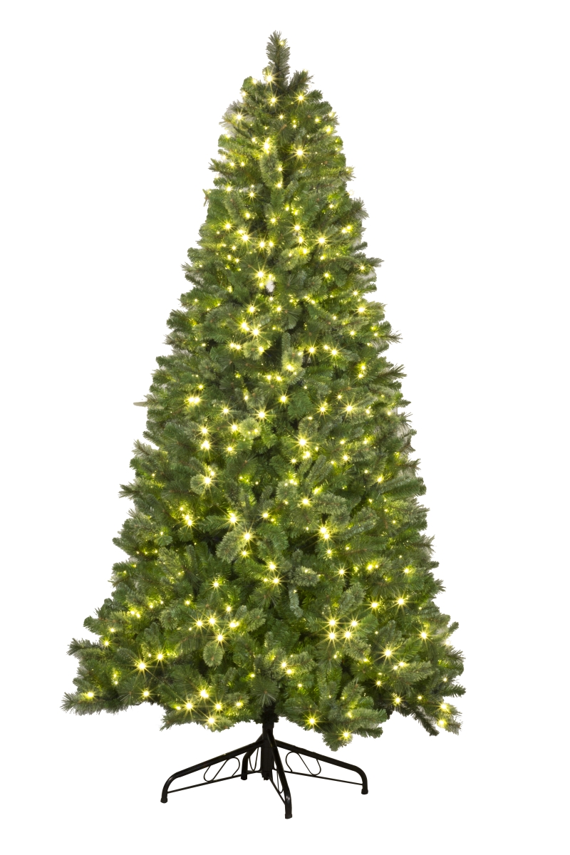 7.5 ft. Pre-Lit Warm White Mixed Blend Tree