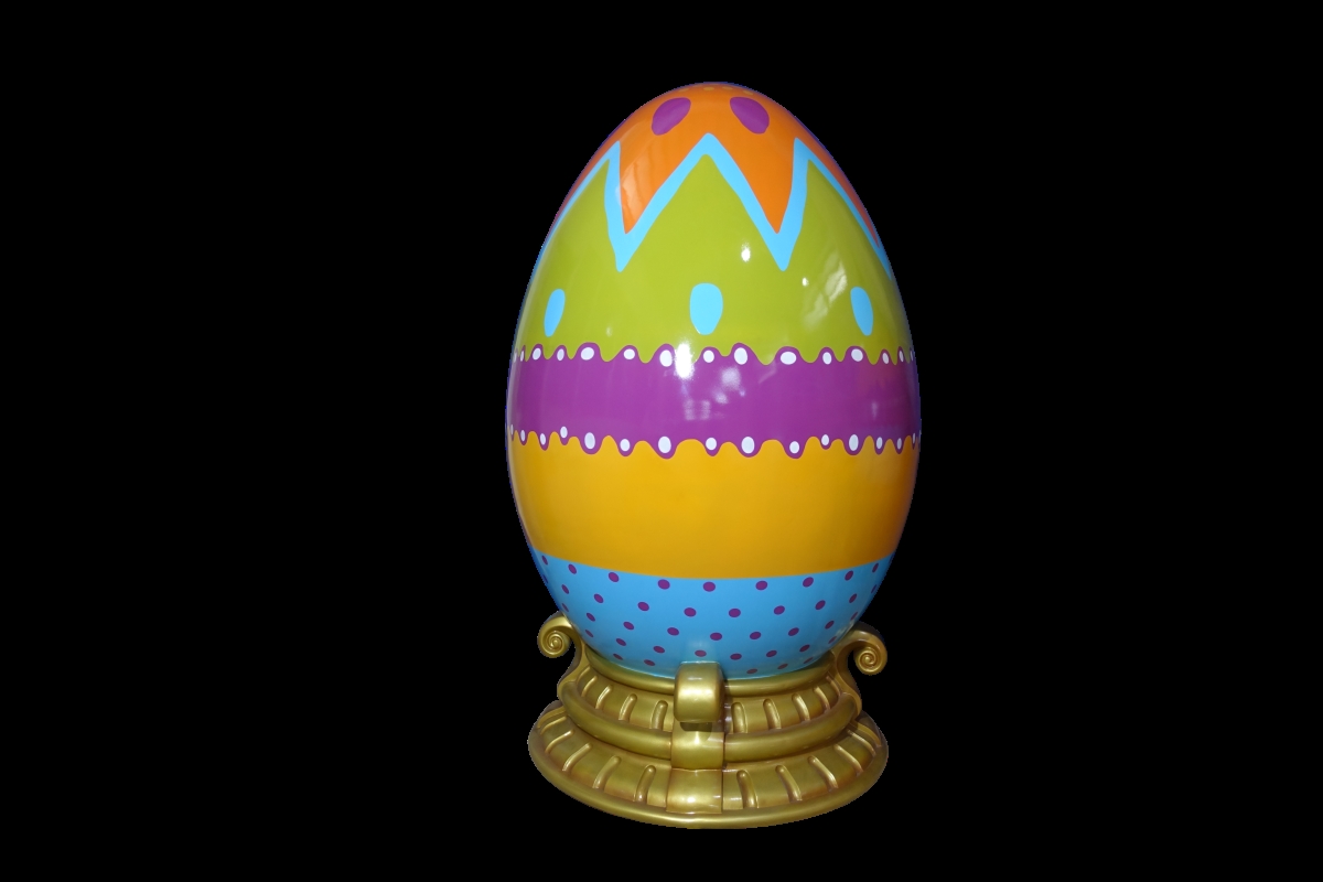 EST-EGG-02-5T 60 cm Decortive Easter Egg with Base