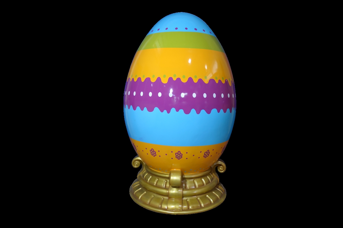 EST-EGG-02-6L 60 cm Decortive Easter Egg with Base
