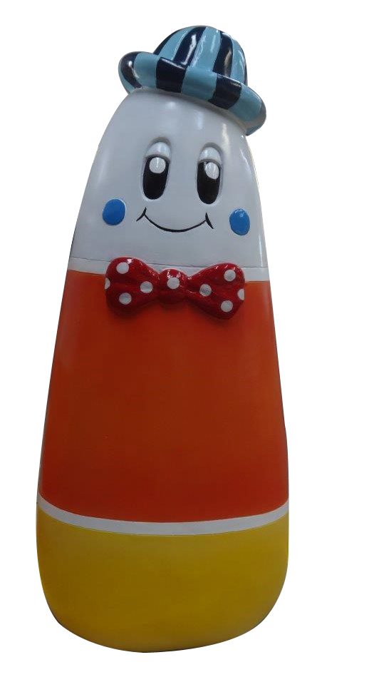 31 in. Candy Corn Boy Figurine