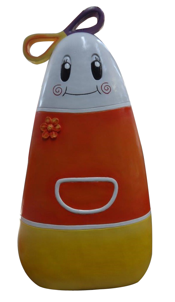 46 in. Candy Corn Mother Figurine
