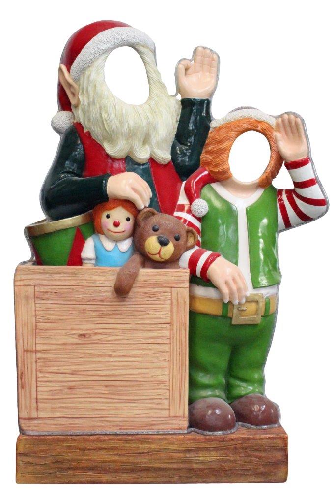 PO-2ELF-TOYBX Crazy Elves with Toys