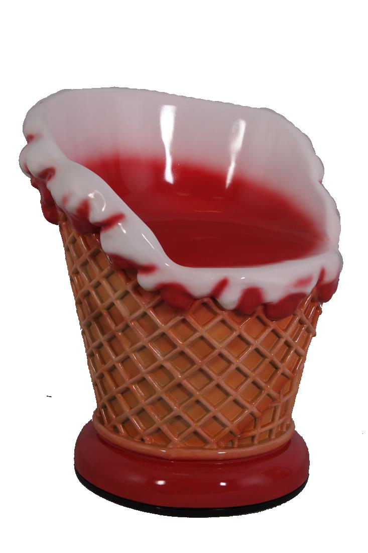 Icecream Sundae Chair, Red