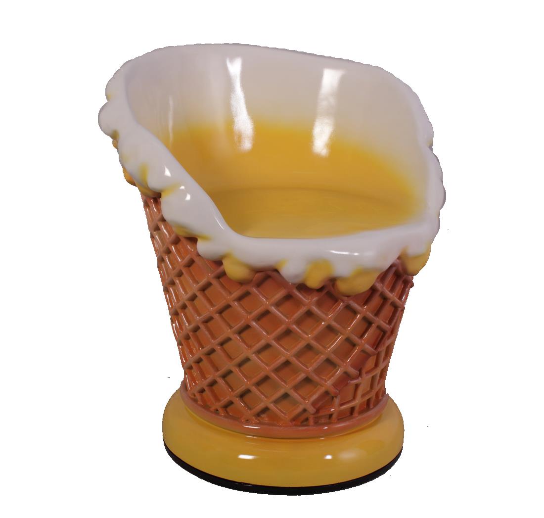 Icecream Sundae Chair, Yellow