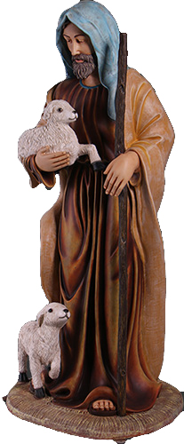 Picture of Queens of Christmas WL-LIFE-NAT-SHP 6 ft. Life Size Nativity Shepherd