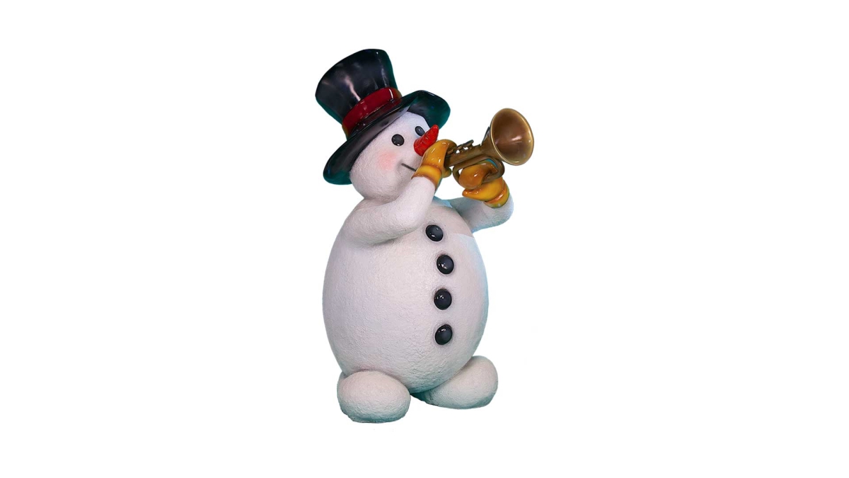58 in. Snowman Band Trumpet