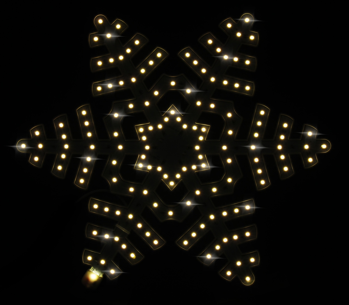 13 in. LED Snow Christmas Trees Snowflake