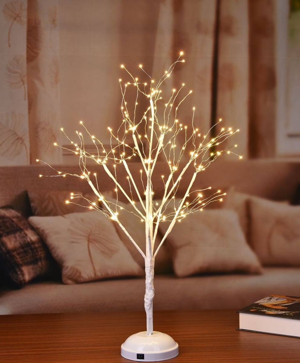 2 ft. LED Lights Christmas Trees, Warm White