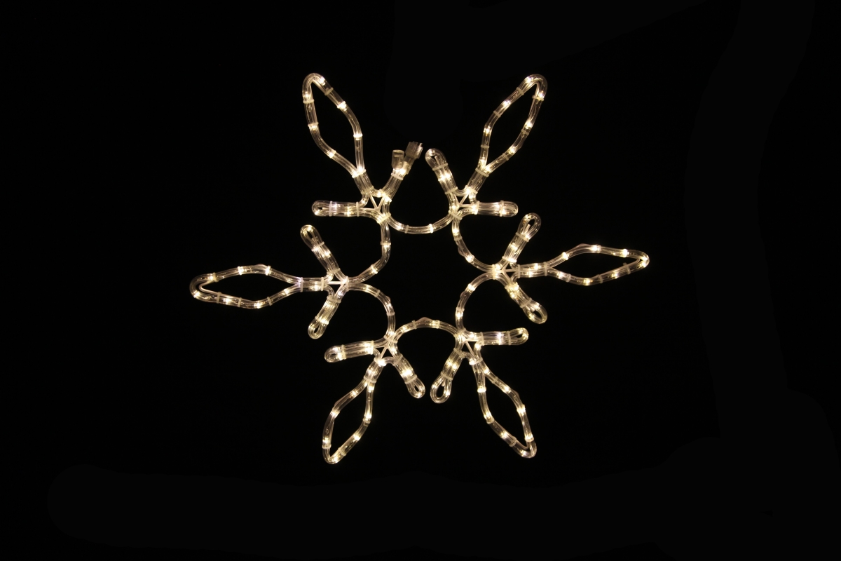 18 in. Ropelit Snowflake, Blue