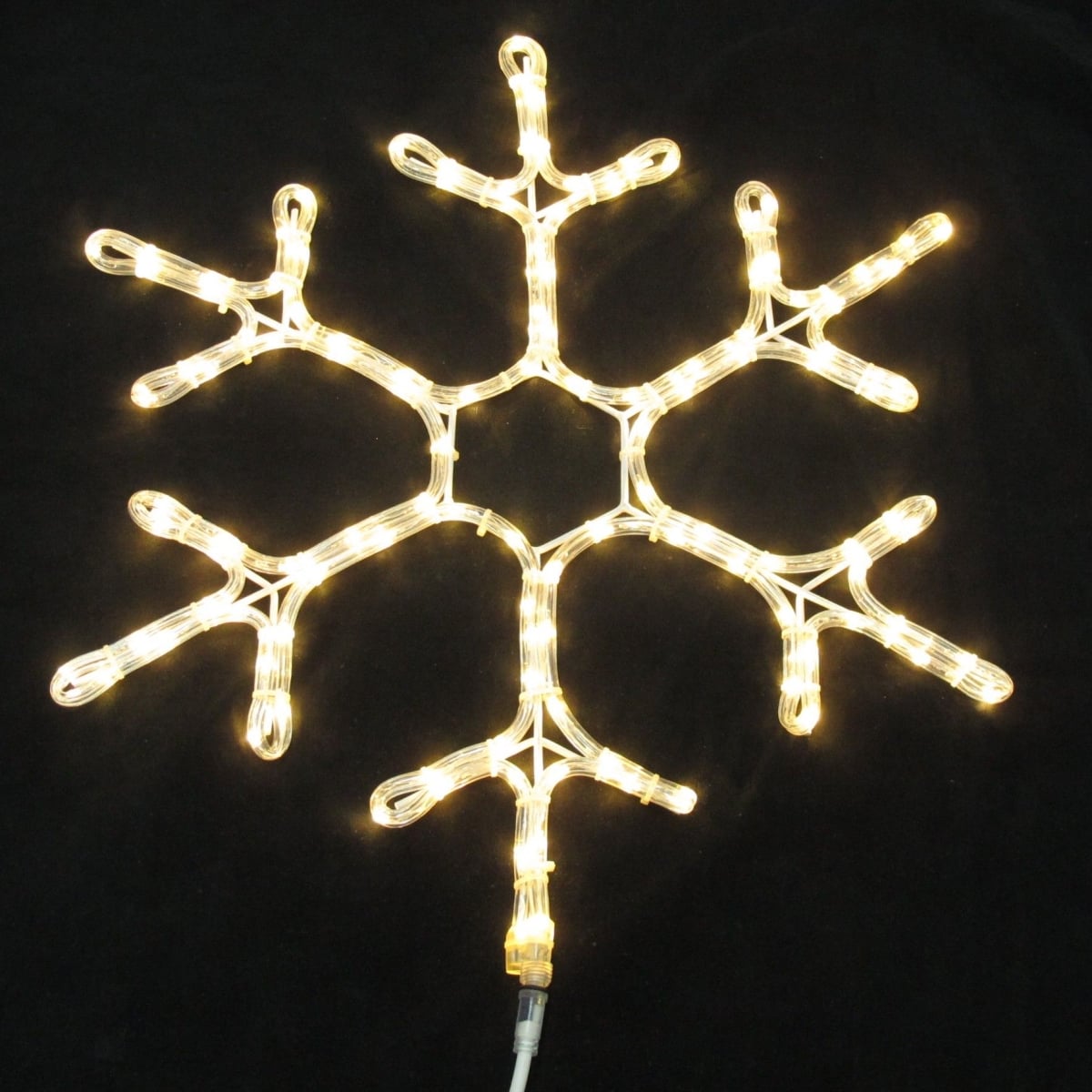 24 in. LED Snowflake, Warm White