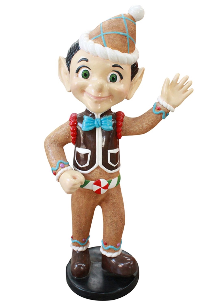 BKR-ELF-WAVE 35.2 in. Figgy with Base, Multi Color