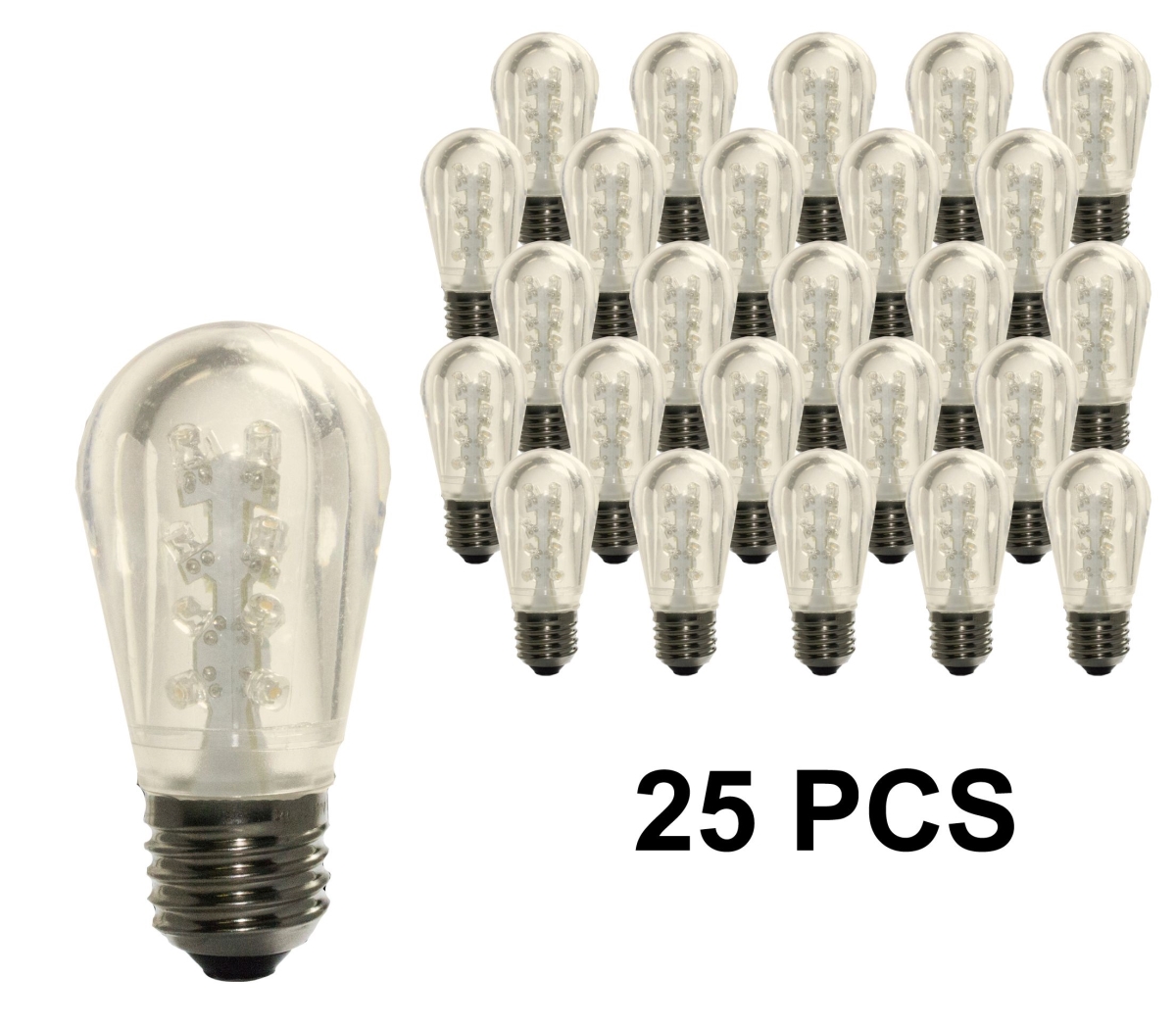 T50 Dimmable Replacement Bulbs, Warm White - Pack of 25